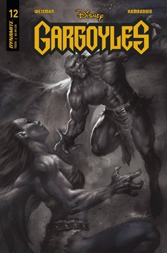 Gargoyles #12 Cover S 1 for 10 Last Call Incentive Parrillo Black & White