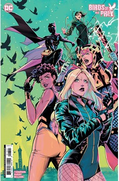 Birds of Prey #13 Cover F 1 for 25 Incentive Travis Mercer Card Stock Variant