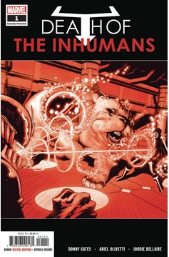Death of Inhumans #1 2nd Printing Olivetti Variant (Of 5)