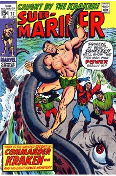 Sub-Mariner #27-Very Good (3.5 – 5) [1St App. of Commander Kraken]