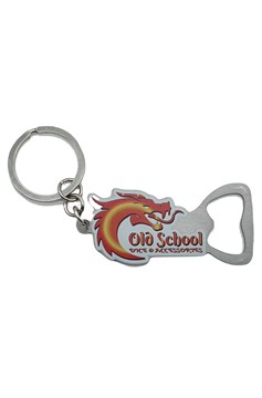 Old School Dice: Keychain W/ Bottle Opener
