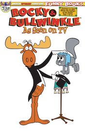 Rocky & Bullwinkle Seen On TV #1 Limited Edition Retro Animation Cover
