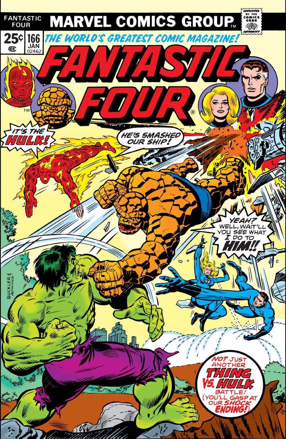 Fantastic Four Volume 1 #166