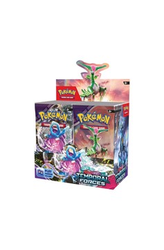 Pokemon TCG: Scarlet and Violet Temporal Forces Booster Display
