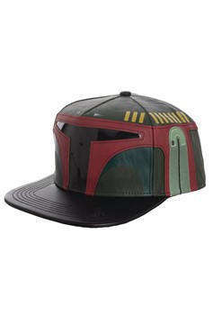 Star Wars Boba Fett Embroidered Snapback Cap W/sound Chip