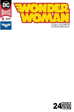 Wonder Woman Blank Comic #1