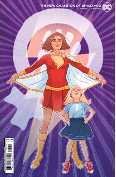 New Champion of Shazam #2 Cover C 1 For 25 Incentive Marguerite Sauvage Card Stock Variant (Of 4) (2022)