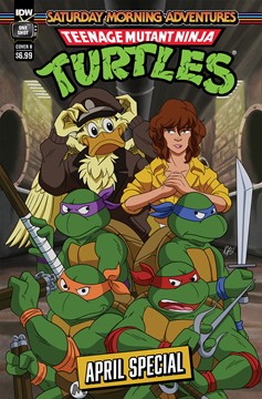 Teenage Mutant Ninja Turtles Saturday Morning Adventures--April Special Cover B Jones