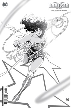 Wonder Woman #1 Cover I 1 for 100 Incentive Daniel Sampere Card Stock Variant