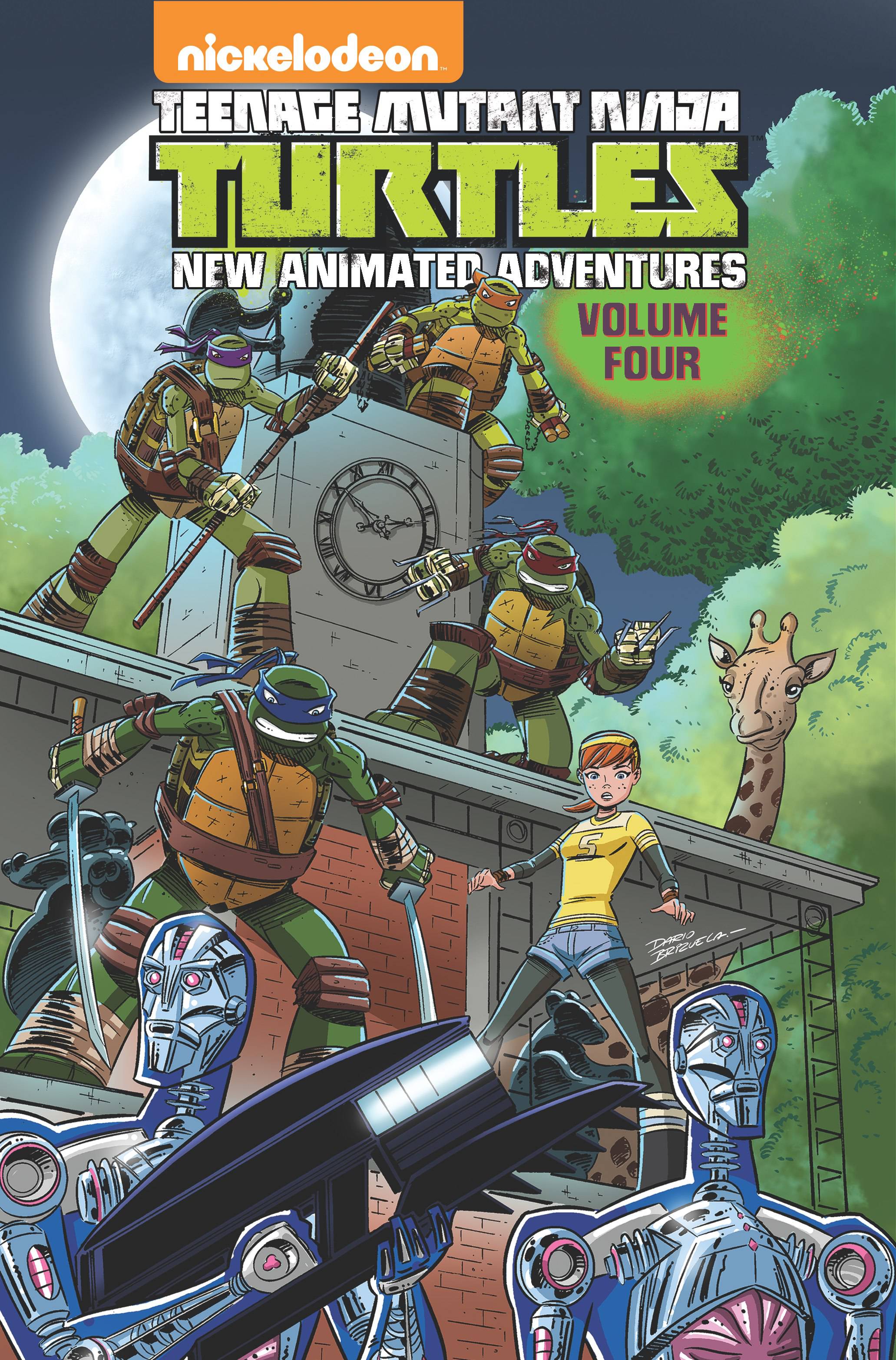 Teenage Mutant Ninja Turtles New Animated Adventures Graphic Novel Volume 4