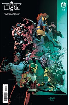 Titans #2.2 Knight Terrors #2 Cover D 1 for 25 Incentive Javi Fernandez Card Stock Variant (Of 2)