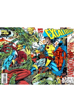 Excalibur #82 [Direct Edition - Deluxe Holo-Foil Cover]-Very Good (3.5 – 5)