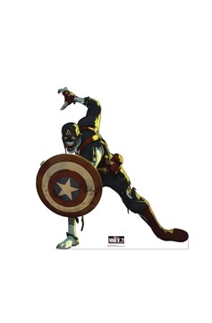 Marvel Zombie Captain America Standee