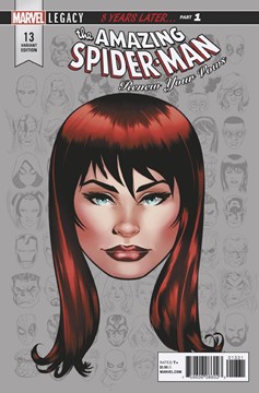 Amazing Spider-Man Renew Your Vows #13 Legacy Headshot Variant