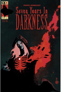 Seven Years in Darkness Year Two #1 Cover B Joseph Schmalke Flame Card Stock Variant (Of 4)