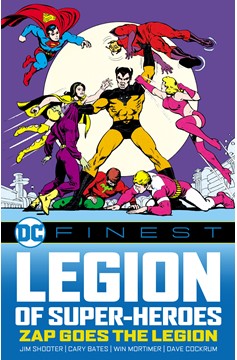 DC Finest Legion of Super-Heroes Zap Goes The Legion Graphic Novel