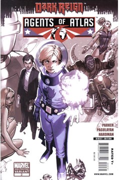 Agents of Atlas #2 (2009) Bachalo 2nd Printing Variant