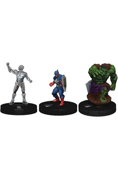 Marvel Heroclix Captain America Avengers Booster Brick