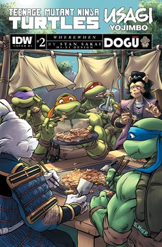 Teenage Mutant Ninja Turtles/Usagi Yojimbo WhereWhen #2 Cover C 1 for 10 Incentive Myer