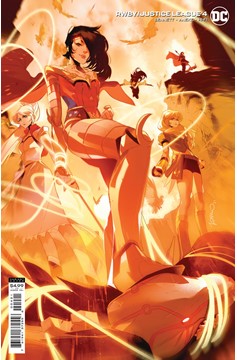 RWBY Justice League #4 Cover B Simone Di Meo Card Stock Variant (Of 7)