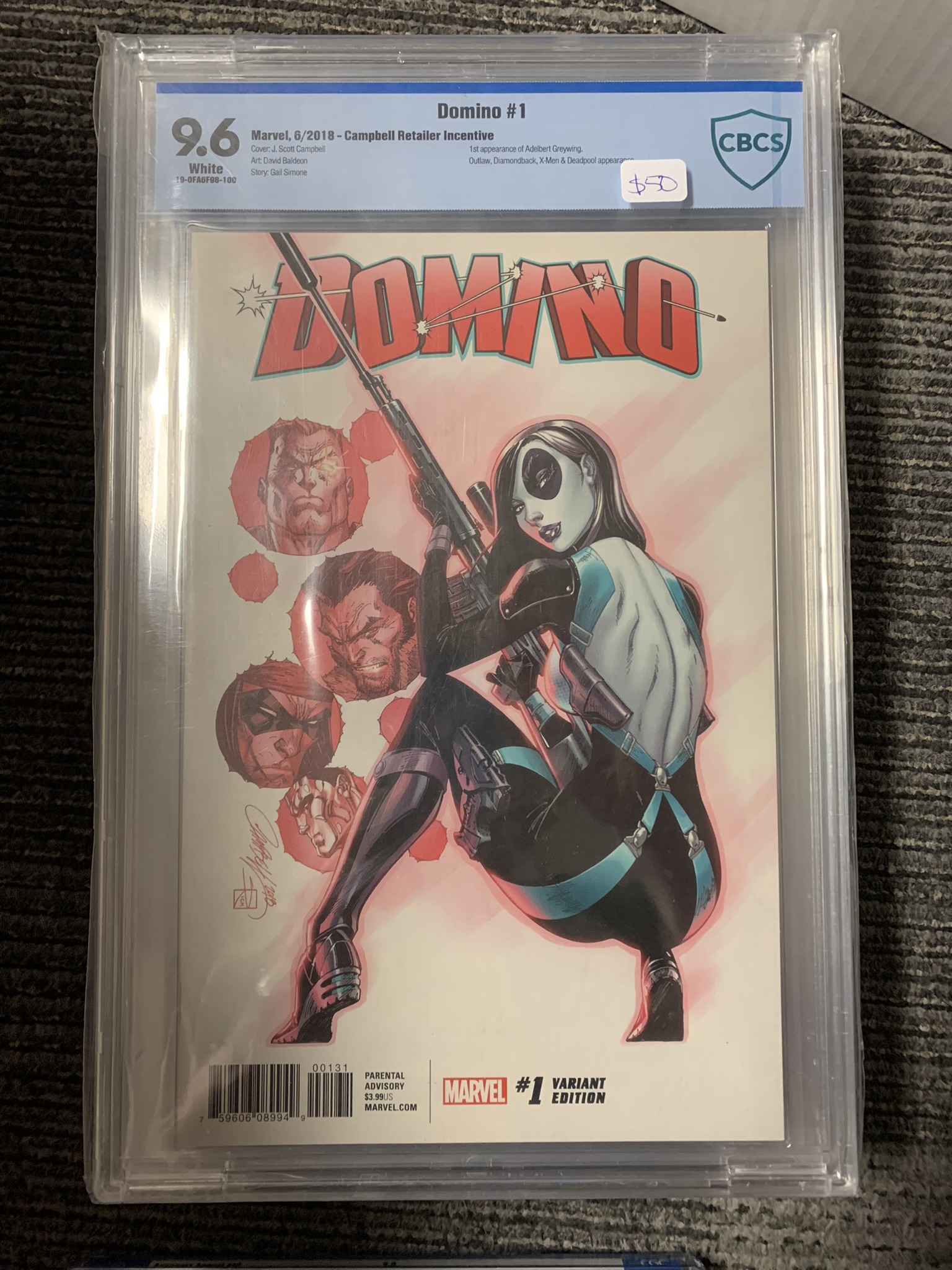 Domino #1 Cbcs 9.6