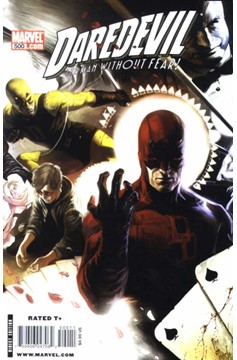 Daredevil #500 (1998) 50/50 Split cover