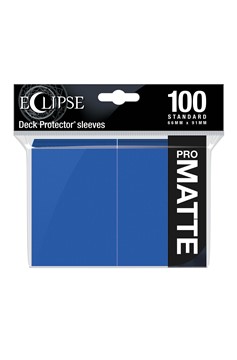 Ultra Pro: Eclipse Matte Standard Sleeves Pacific Blue (100)