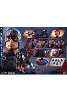 Captain America Endgame Sixth Scale Figure By Hot Toys