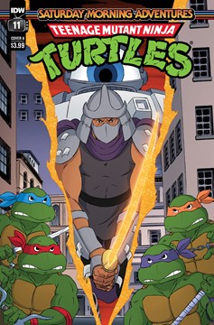 Teenage Mutant Ninja Turtles Saturday Morning Adventures Continued! #11 Cover A Schoening