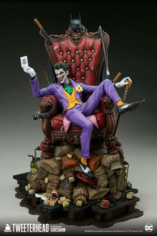 Preorder: The Joker (Deluxe) Maquette By Tweeterhead