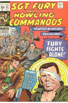 Sgt. Fury #89-Good (1.8 – 3) [Pen Markings On Cover]