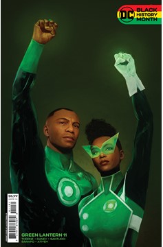 Green Lantern #11 Cover C Alexis Franklin Black History Month Card Stock Variant (2021)