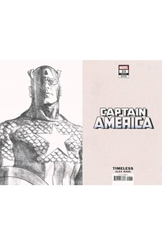Captain America #23 Alex Rosstimeless Virgin Sketch Variant (2018)