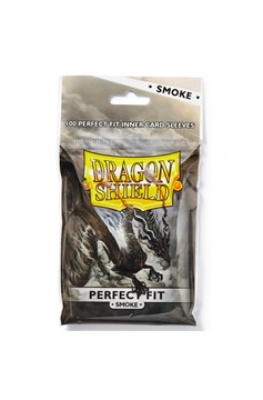 Dragon Shield Sleeves: Perfect Fit Smoke (Pack of 100)