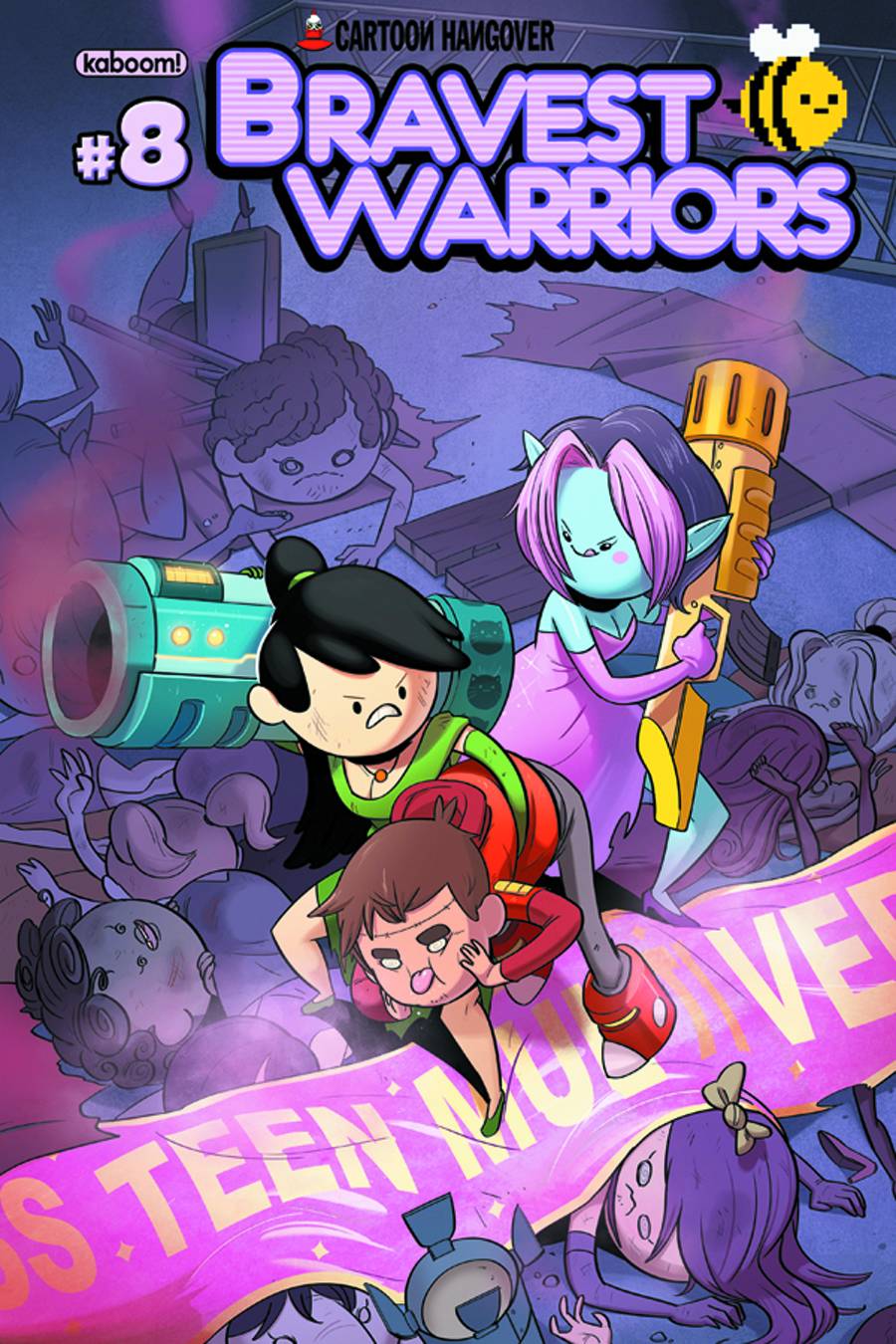 Bravest Warriors #8 Main Covers