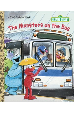Little Golden Book The Monsters on the Bus (Sesame Street)