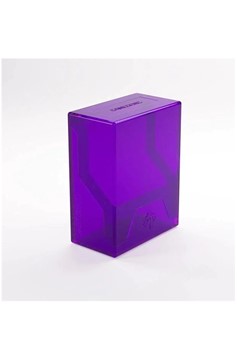 Gamegenic Bastion 50+ Deck Box - Translucent Purple