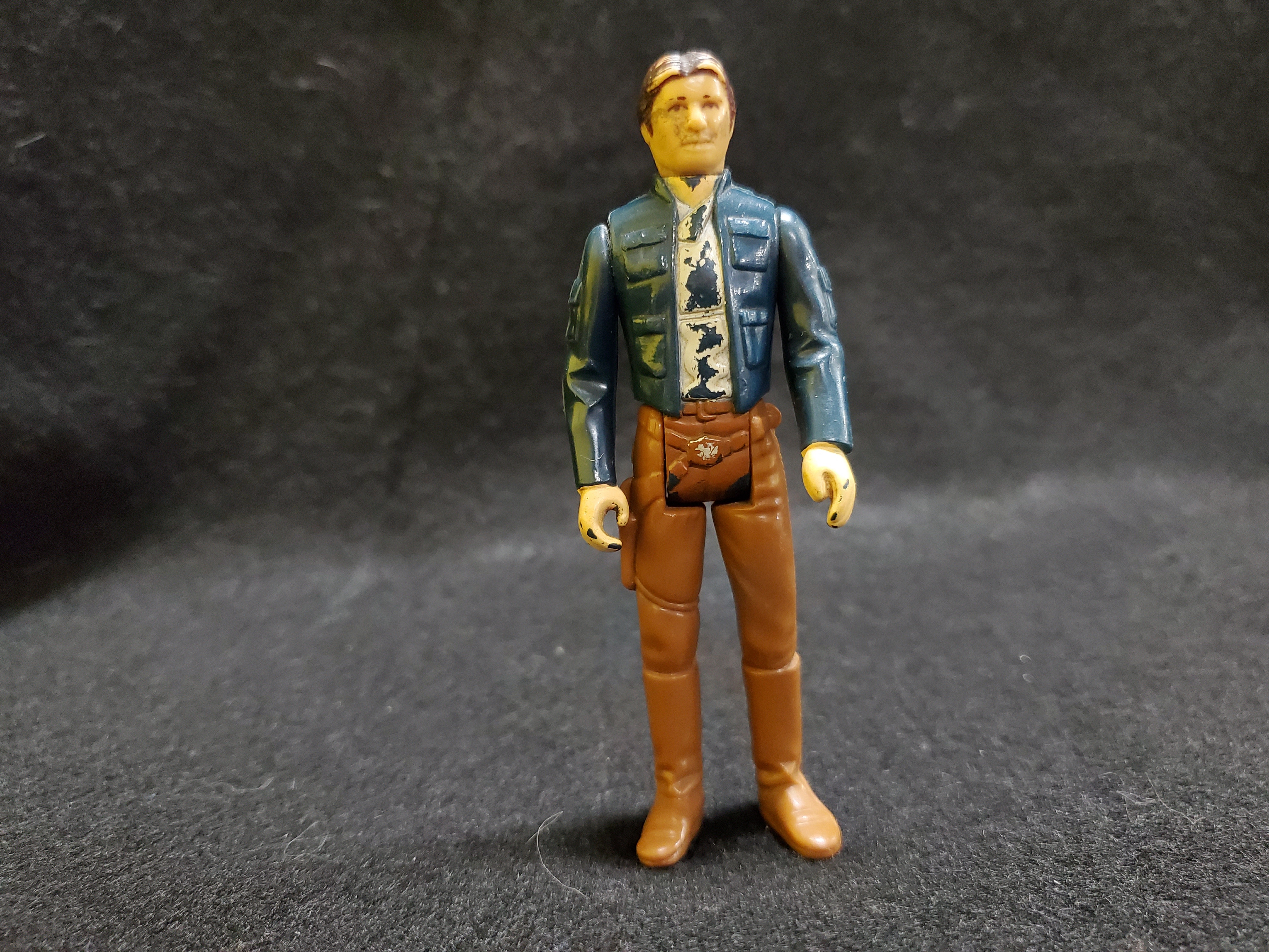 Star Wars 1980 Han Solo (Bespin Outfit) Incomplete Action Figure (D) Pre-Owned