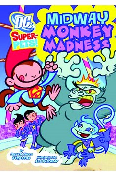 DC Super Pets Young Reader Graphic Novel Midway Monkey Madness