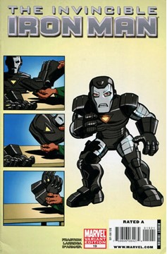 Invincible Iron Man #19 (Shs Variant) (2008)
