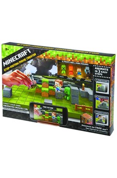 Minecraft Stop-Motion Animation Studio Kit - With Stage, Figures, App, For Kids Creative Play - View #5