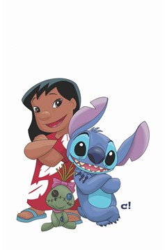 Lilo & Stitch #8 Cover E 7 Copy Incentive Rousseau Color Bleed Virgin