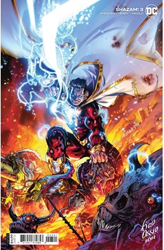 Shazam #3 Cover B Fico Ossio Card Stock Variant (Of 4) (2021)