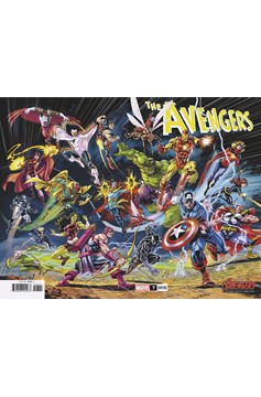 Avengers #7 Leo Castellani Avengers 60th Wraparound Variant