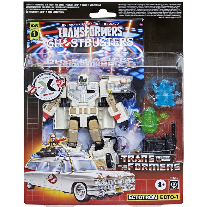 *September Sale* Transformers Ghostbusters Ectotron Ecto-1 Transformer With Exclusive Comic Book