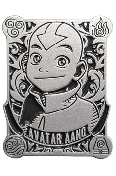 Avatar The Last Avatar Silver Badge Aang Pin