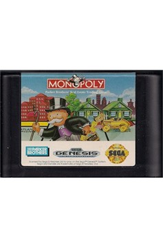 Sega Genesis Monopoly - Cartridge Only - Pre-Owned