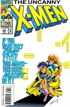 The Uncanny X-Men #303 [Direct Edition]-Near Mint (9.2 - 9.8) [Death of Magik]