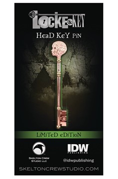 Locke & Key Head Key Limited Edition Enamel Pin