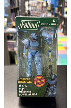 Just Toys Fallout T-51 Vault-Tec Power Armor Complete Open Item